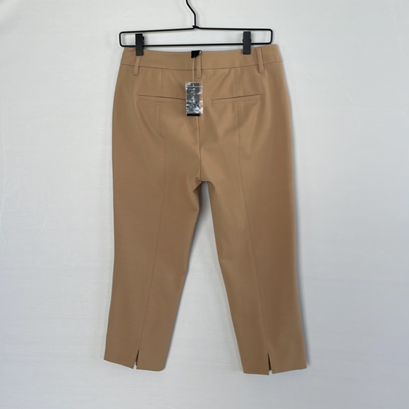 NWT WHBM The Slim  Crop Pant Size 2 Tan - Picture 6 of 15